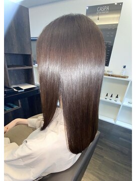 アールサロンプラスキャスパ 自由が丘(Rrsalon+CASPA) 【髪質改善Tr】HASヒト幹細胞×水素×Glosstify×艶髪カット