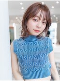 20代30代/大人かわいい/小顔ひし形/ウルフ/ミディアムレイヤー