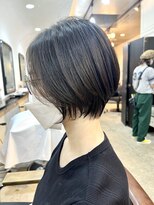 エトネ ヘアーサロン 仙台駅前(eTONe hair salon) 20代 30代 大人ショートボブ