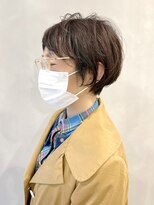 ラトリエコンタン(L´atelier Content) 【LatelierContent yumi】アシメショートボブ