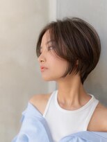 イオ 本厚木(io)&nbsp;ショートヘア似合わせカットグレージュカラーイメチェン小顔