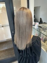 ラフ 難波店(LAFF) #黒髪#ボブルフ#ネビージュ#小顔#ワンレン