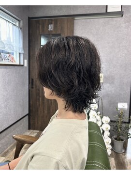 オリーブ(OLIVE) ウルフ×パーマ