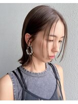 アルティナ(artina)&nbsp;耳かけボブ_ニュアンスボブ_シアーベージュ_メルティカラー