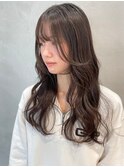 ロングレイヤー・レイヤースタイル・ゆるパーマスタイル【石神】