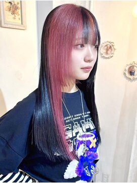 ミライフ(mlife) ピンク × ブラック