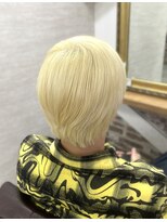 クラビス プラチノ(CLAVIS PRATINO) ブリーチ/ホワイトブロンド/メンズカット