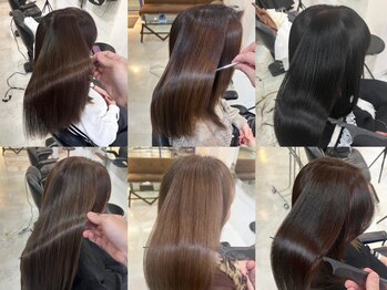 サロンドボーテキリコ(SALON DE BEAUTE KIRIKO)の写真/【 三国 / 東三国 】 思わず触りたくなる圧倒的艶髪 ◎