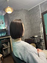 アサウンドヘアー(a sound hair)&nbsp;ナチュラルボブ+ナチュラルヘナカラー