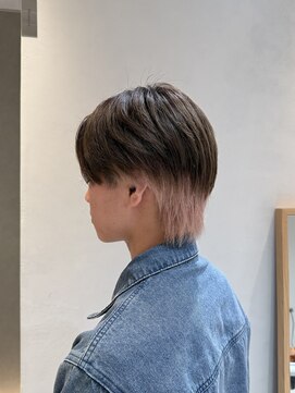 フィーカ(fika) インナーピンクで仕掛けるメンズスタイル☆