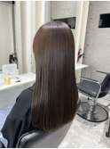 マットベージュ くすみカラー 髪質改善トリートメント 奈良 桜井