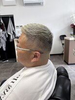 メンズカットベリーショートハイスキンフェード刈り上げさっぱり