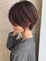 アフロート ルヴア(AFLOAT RUVUA) みね.前髪なしショートボブで楽ちん!30代40代50代前下がり新宿