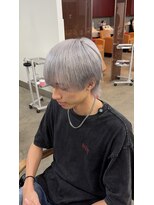 リップス 吉祥寺アネックス店(LIPPS)&nbsp;ホワイトシルバーアッシュマッシュウルフサラストショート吉祥寺