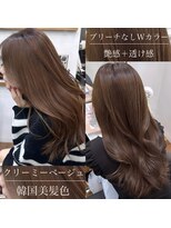 マインバイアフロートギンザ(MYNE by AFLOAT GINZA)&nbsp;顔まわりカット/後れ毛/韓国ヘア/くびれヘア/レイヤーカット