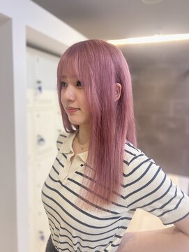 モナルダ(Monarda) 10代20代30代/韓国風ハイトーン/ダブルカラー【岡山】