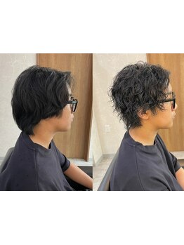 【姫路駅徒歩1分】髪の状態や理想の質感を考慮◎ダメージを抑えながらパーマスタイルを実現♪