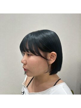 ヘアー ワークス ボナ 前橋店(HAIR WORKS bona.) タイトにまとまるコンパクトボブ◎品格のある大人ショート