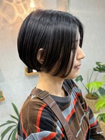 ジーナ 渋谷 表参道(JINA)&nbsp;大人ショートボブ/ボブ/前髪なし/20代30代40代
