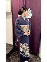 五三桐 村上&nbsp;着付けのみご予約出来ます♪