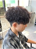 マッシュ/スパイラル/パーマ/メンズ/ツイスパ/波巻きパーマ