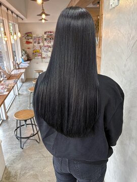 ルームスヘアー(Rooms Hair) ブルーブラック