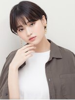 ブロッサム 保谷(Blossom)&nbsp;20代30代ミニボブココアブラウン小顔美肌ストレート丸み