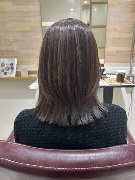 リエスタサロン 流山おおたかの森(liesta) ミディアムレイヤー【髪質改善/流山おおたかの森/艶髪】