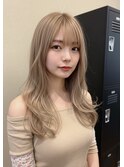 千葉駅/着物ヘア/大人ガーリー/ダークアッシュ/似合わせカット