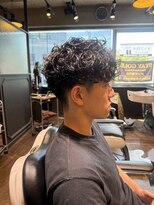 ステイゴールド 新百合ヶ丘(STAY GOLD) 新百合ヶ丘メンズパーマ|強めツイストスパイラルマッシュ