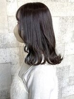 リサヘアーデザイン(RISA HAIR DESIGN)&nbsp;透明感カラー ミディアムヘア 韓国風