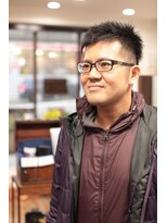 ヘアメイク グリーン アール(HAIR MAKE Green R)&nbsp;粋なツーブロックショートスタイル