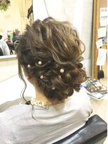 【AnFye for prco】並ウェーブのアップヘアアレンジ☆