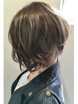 アブソ(Absolute)&nbsp;アッシュベージュボブ外ハネmix