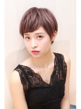 プランツヘアー 【九州人気サロン2位】プランツヘアー原依里 小顔ショートヘア