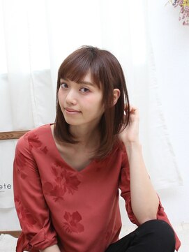 リバレイト(liberate) 【liberate】ワンカールが可愛い小顔ミディアム