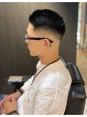 ショートレイヤーかき上げサイドパートショート