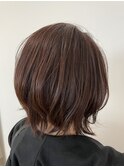 フェミニンボブ×アポロカラー