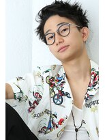 メルジーナ 浜松(MELGINA)&nbsp;【MELGINA】アップバングな黒髪ショート