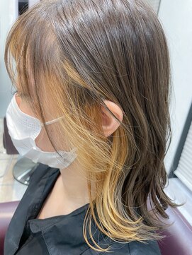 ブレスバイファースト 富谷店(Breath by first) インナーカラー&グレーアッシュ!!