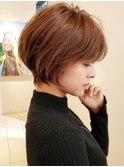 ショートカット 40代30代50代 大人 小顔 ショートヘア