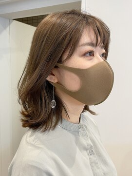 ベンジー 学芸大学店(benji) オーダーNo1/小顔ミディアムくびれレイヤー/学芸大学/学大 里路