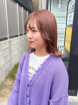 アイリー 名古屋(A/LEE)&nbsp;ピンクベージュ／外ハネ