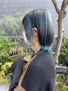 アリ 葛西店(ALi) インナーカラー×ウルフ｜葛西髪質改善｜葛西縮毛矯正｜葛西白髪