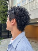メンズパーマ/パーマ/スパイキーショート/無造作