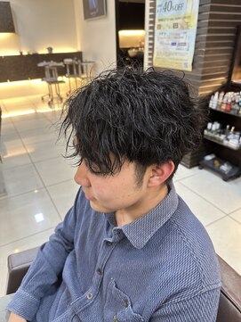 フォルテ 草薙店 forte草薙【グランジ波巻きパーマ】池田健人