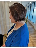 エース 糸島店(ase.) 白髪ぼかしハイライト