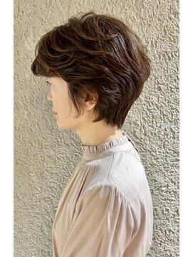 ハートボックス 四谷店(Heart box) くせ毛でも収まる、ショートスタイル