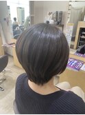 レディースシルクショートボブ　【シルクカラー/ショートボブ】