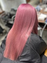 オルズ 渋谷(ALLZ) ピンクケアブリーチハイトーンカラー髪質改善トリートメント